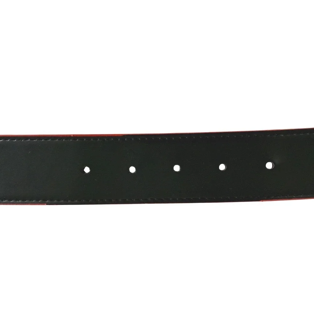 Salvatore Ferragamo Red Gancini Belt‎ Sz 105 Italy Women's Leather